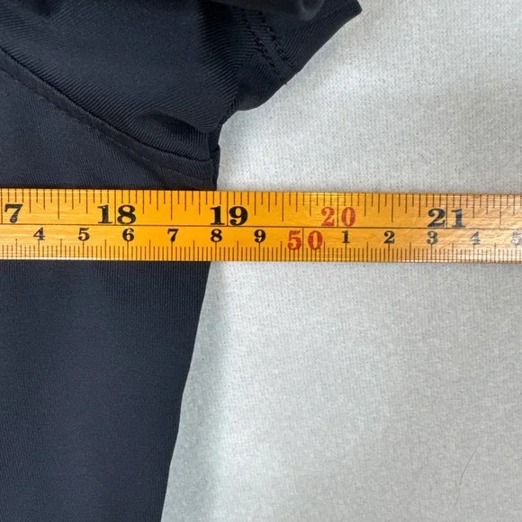 Peter Millar Black Polo Shirt Womens M UPF 50+ Sun Protection Performance - Picture 4 of 8